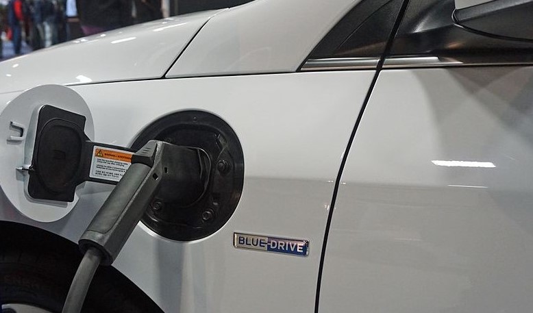 Hyundai Ioniq EV charging