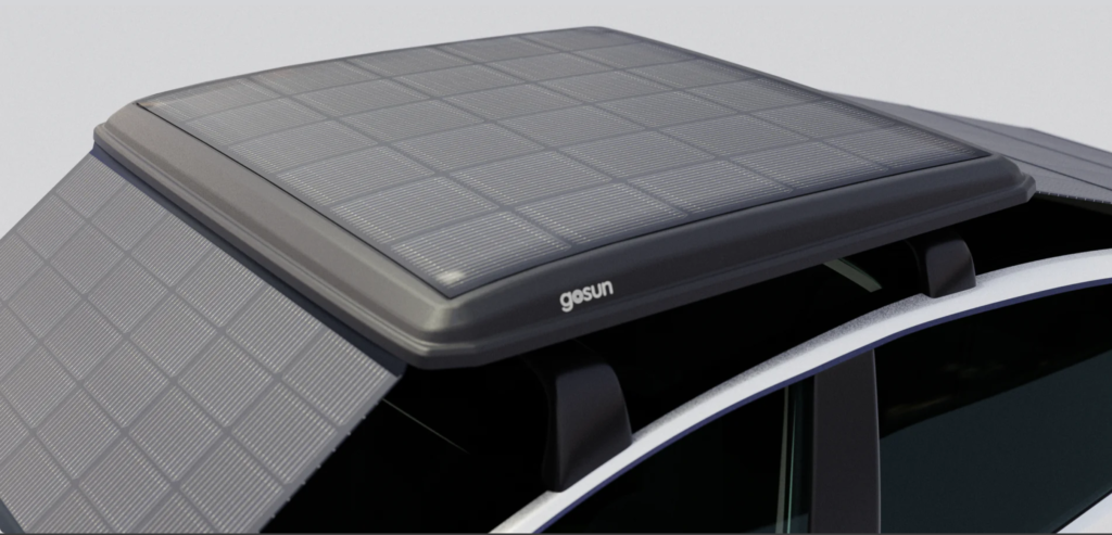 Gosun Rooftop Solar EV Charger product