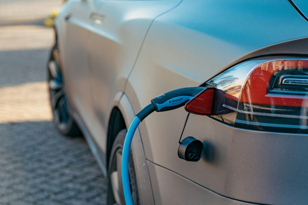 Used EV charging via charging gun